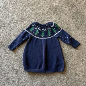 Hanna Andersson Festive Knit Dress